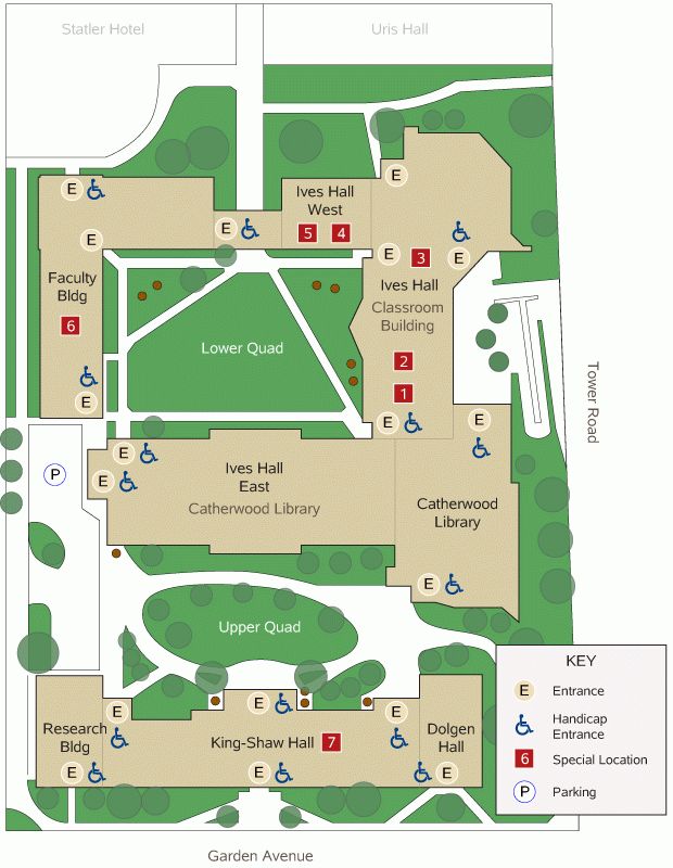 ILR School Map | The ILR School