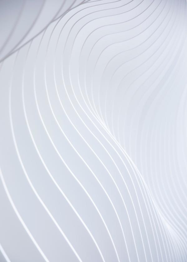 white abstract swirls